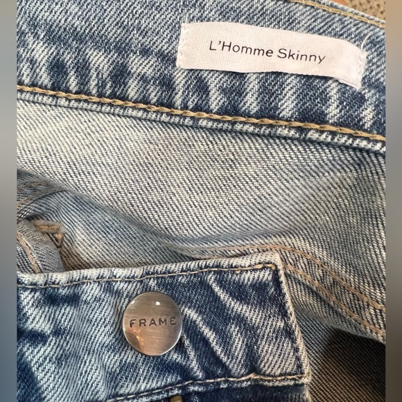 NWT Frame Denim L’Homme Bastille skinny jeans 31 - Picture 4 of 5